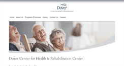 Desktop Screenshot of dovercenterrehab.com